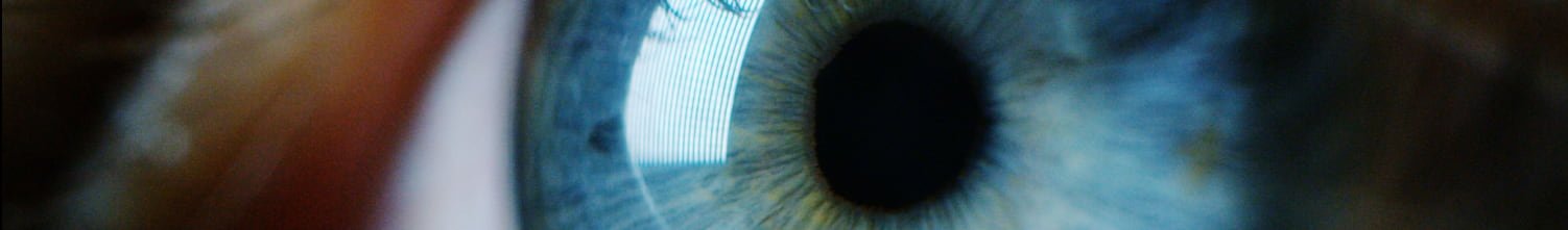 blue eye close up